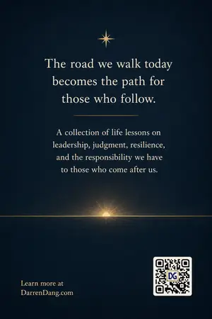 Back cover of For Those Who Come After Us: A Life in Lessons.